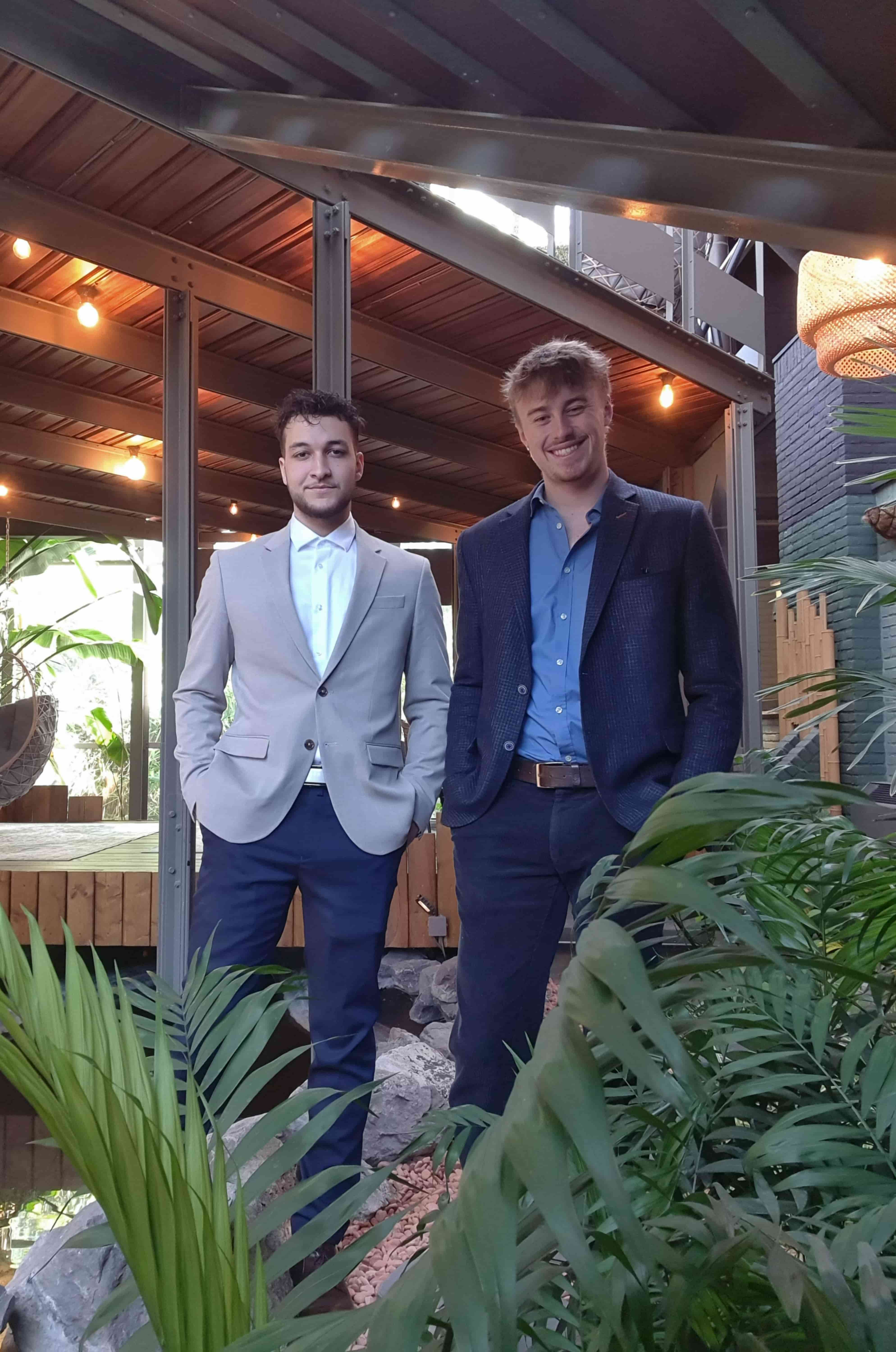 Adam et Victor fondateurs AV Signature Detailing Wemmel Bruxelles